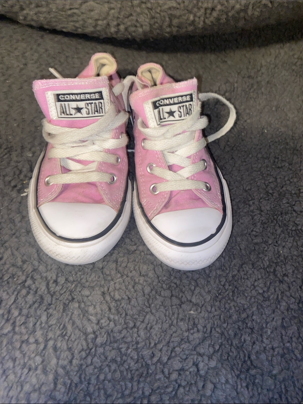 Converse Kids Pink Low-Top All Star Sneakers
